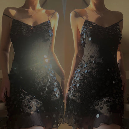 Yve London sequin dress (S-M)