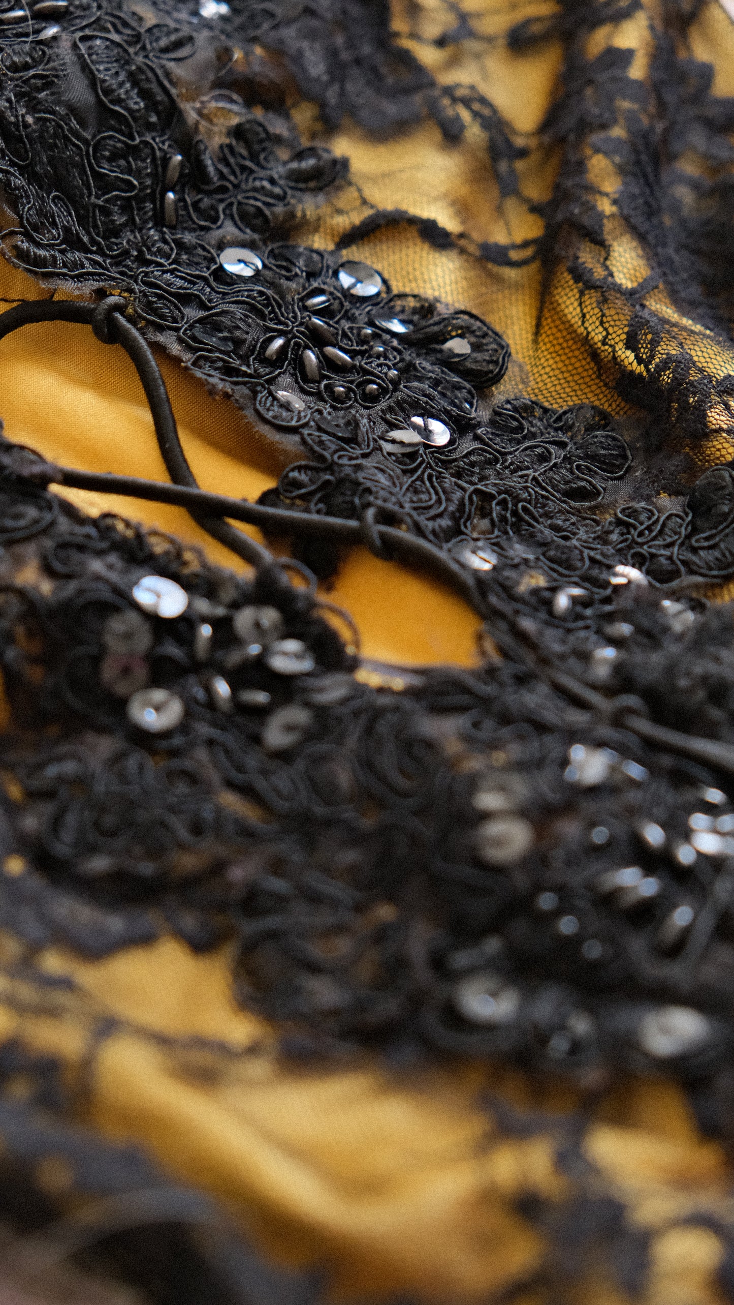 Vintage French corset dress (S)