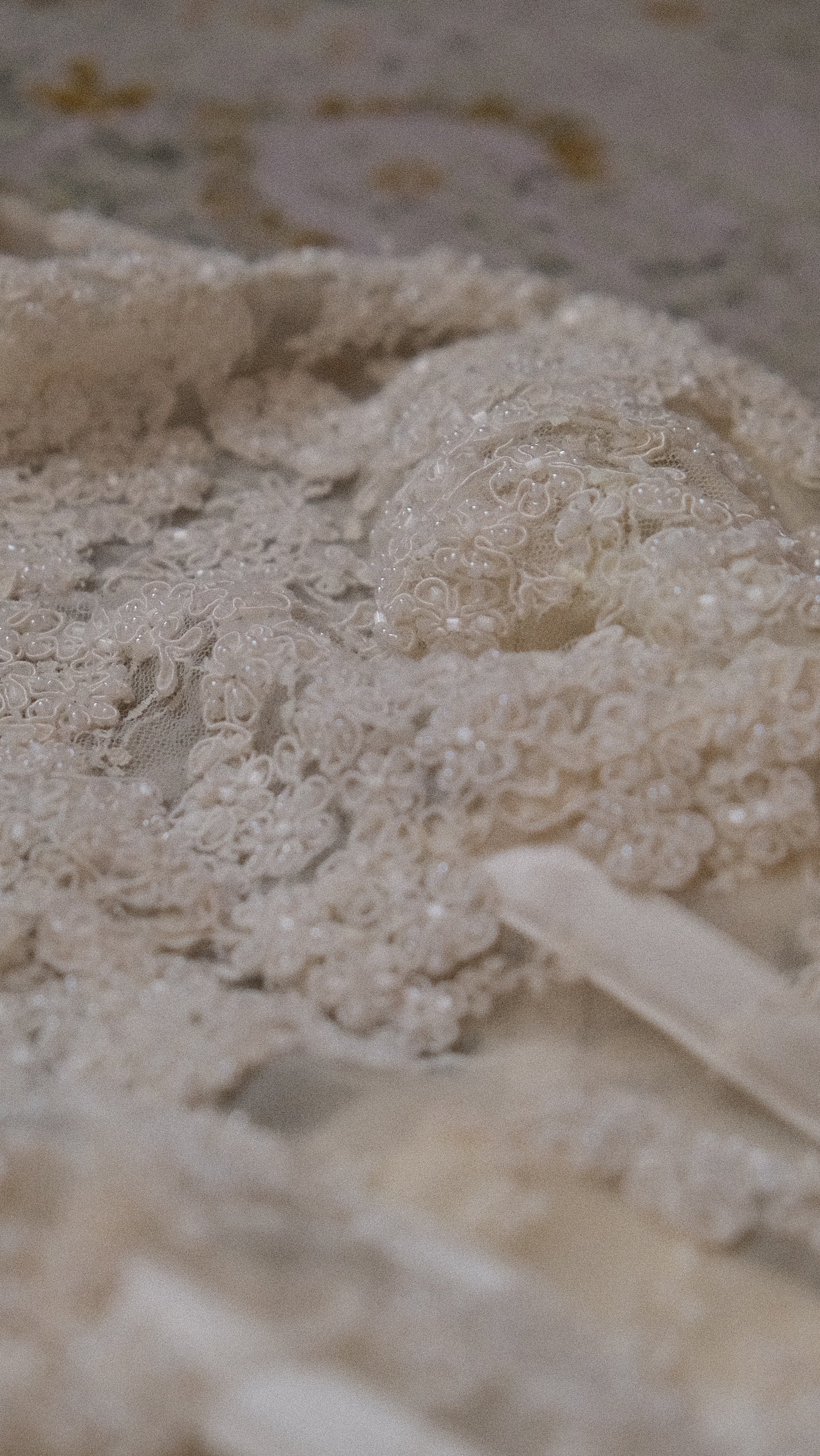 Vintage Bridal halter bustier (L/XL, XL)