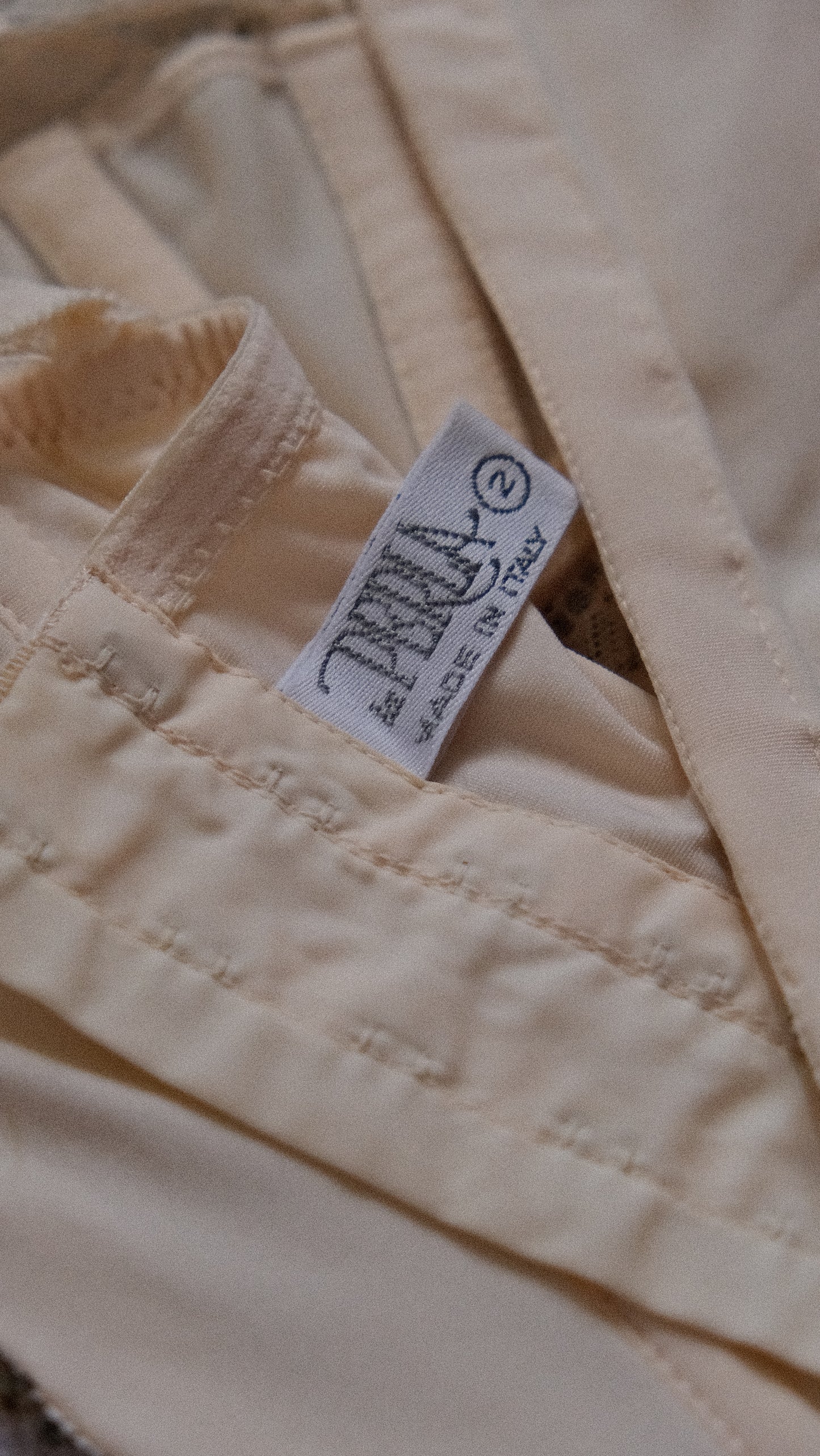 Vintage La Perla creme corset (75B/34B)