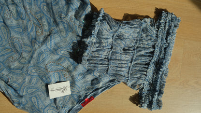 Vintage Rene Derhy mermaid 2 piece set (S)