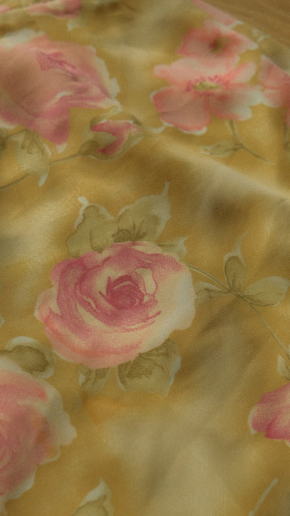 Vintage romance floral 2 piece set (S)