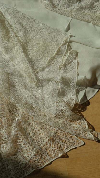 Vintage La Perla bridal bustier dress (S-S/M)