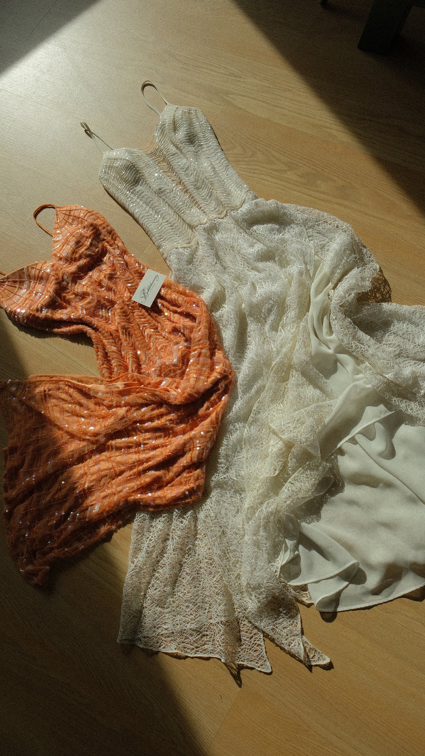 Vintage La Perla bridal bustier dress (S-S/M)
