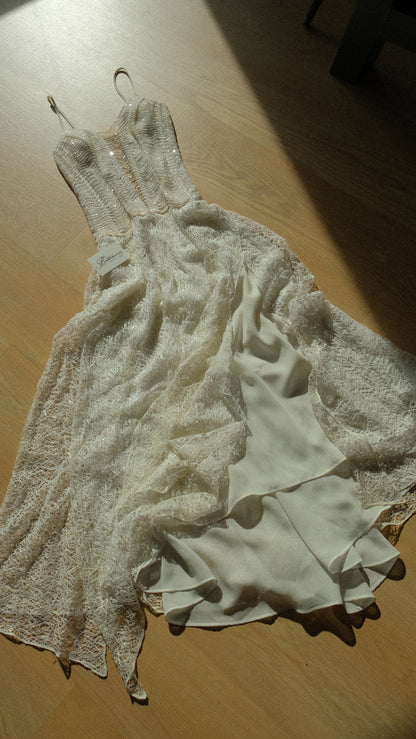 Vintage La Perla bridal bustier dress (S-S/M)