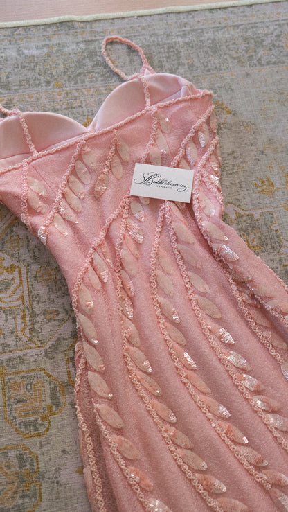 Soft pink fairytale bustier gown (M-L)