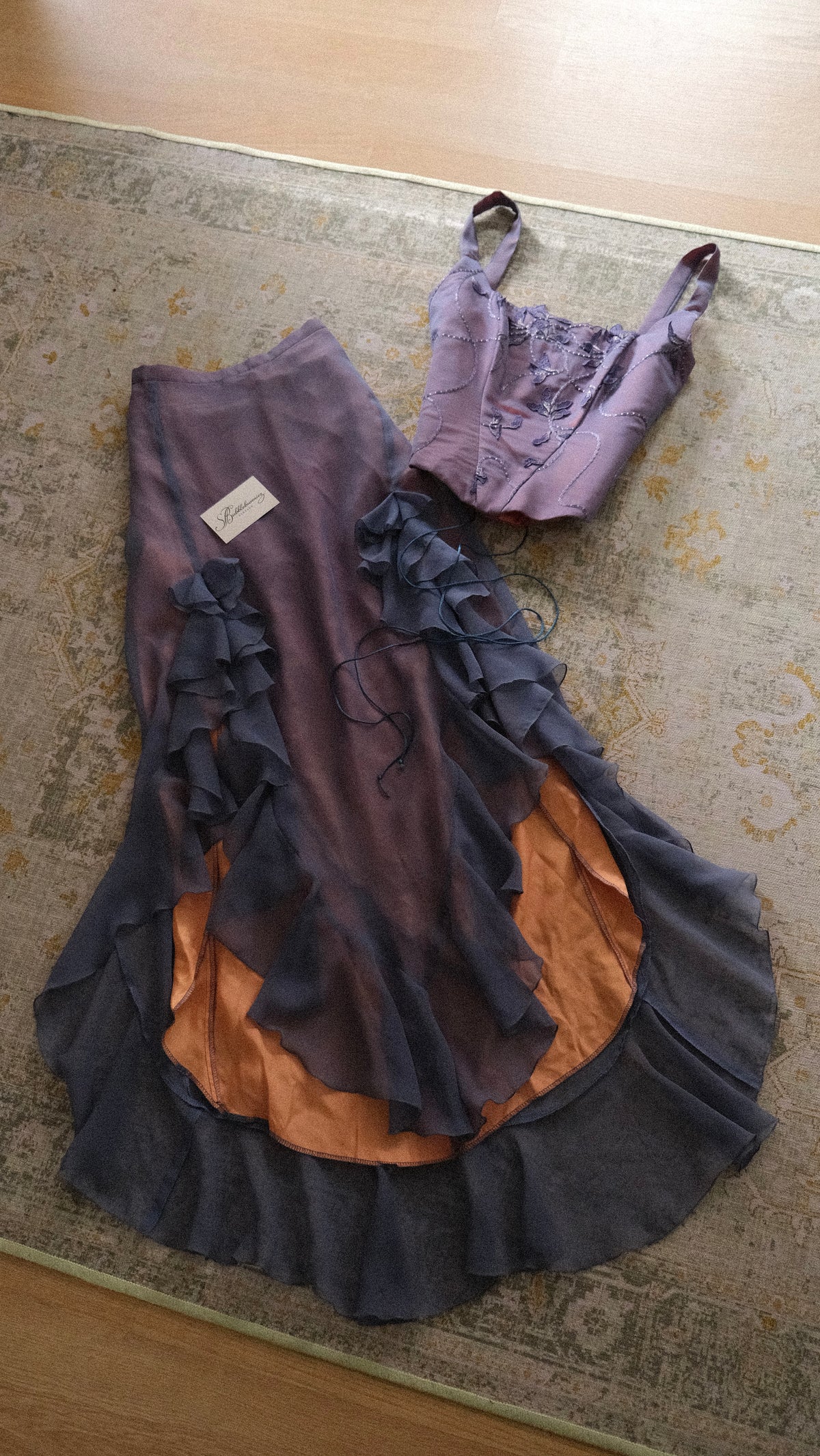 Deep purple siren 2 piece set (M)