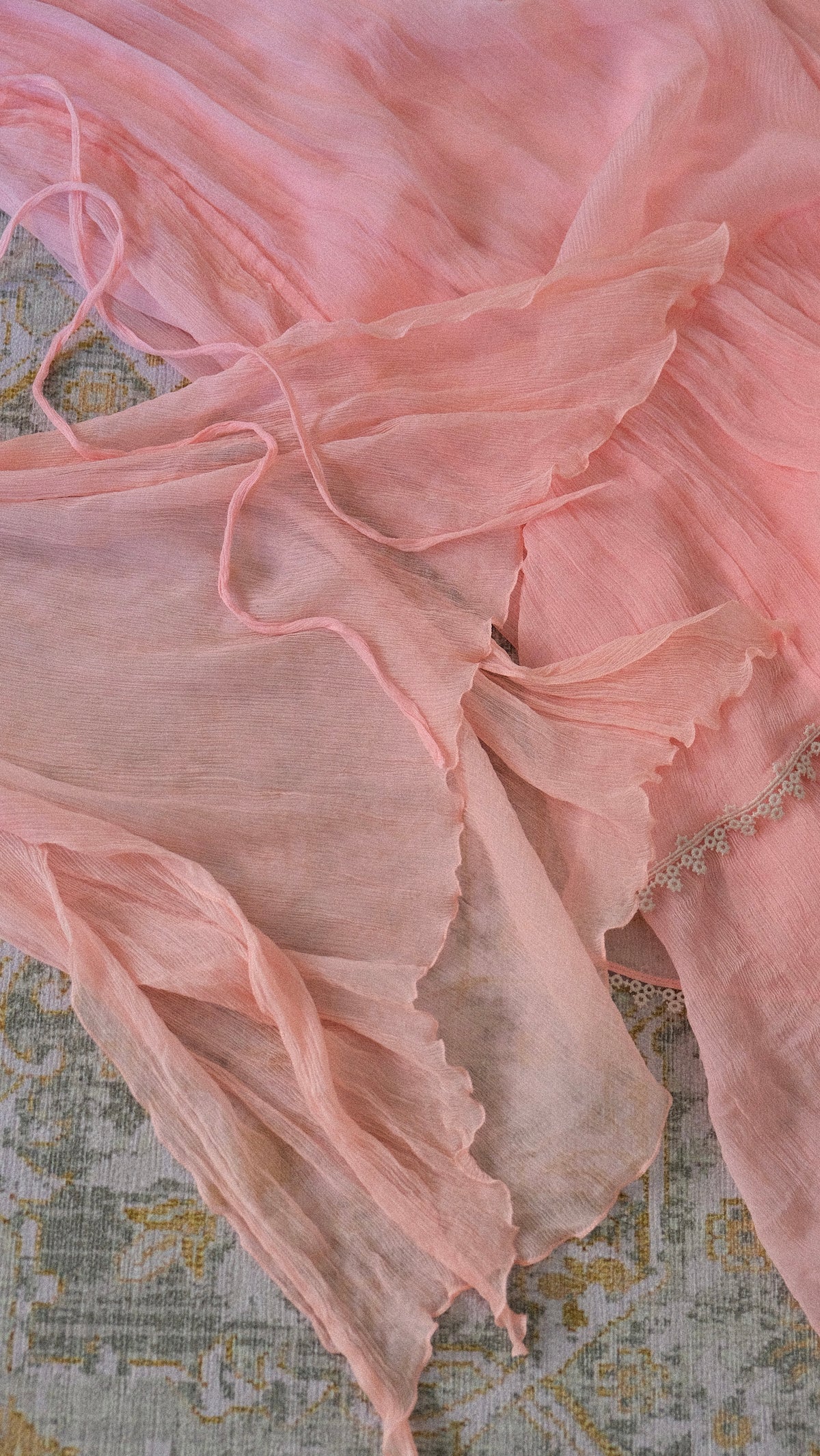 Vintage La Perla soft pink mermaid set (M)