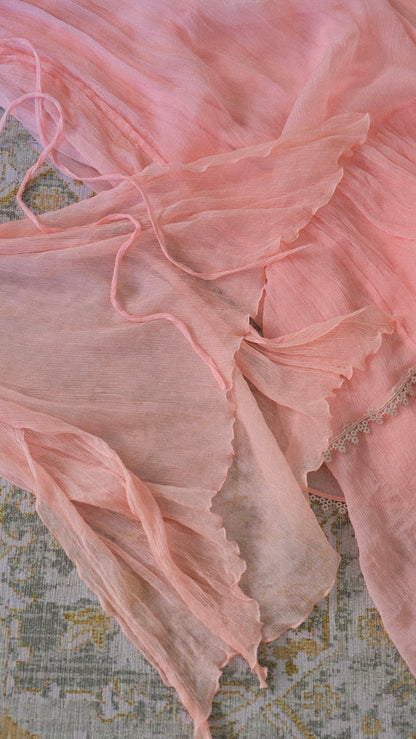 Vintage La Perla soft pink mermaid set (M)