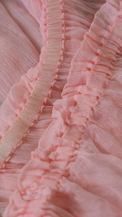 Vintage La Perla soft pink mermaid set (M)