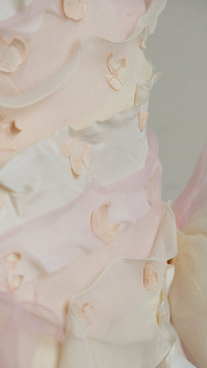 Garden Fae Bridal corset (S, C cup)