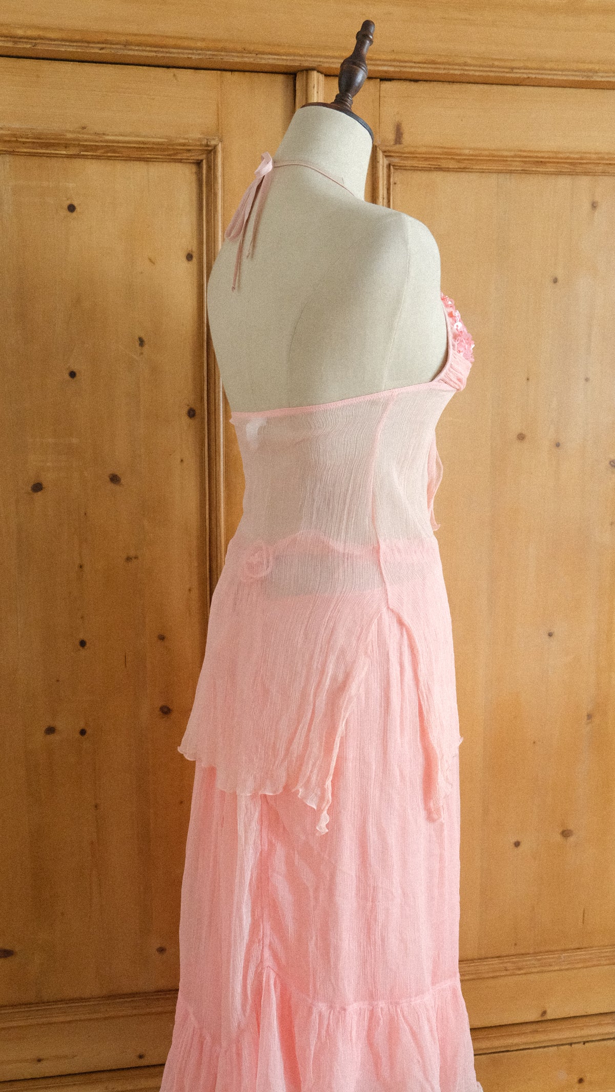 Vintage La Perla soft pink mermaid set (M)
