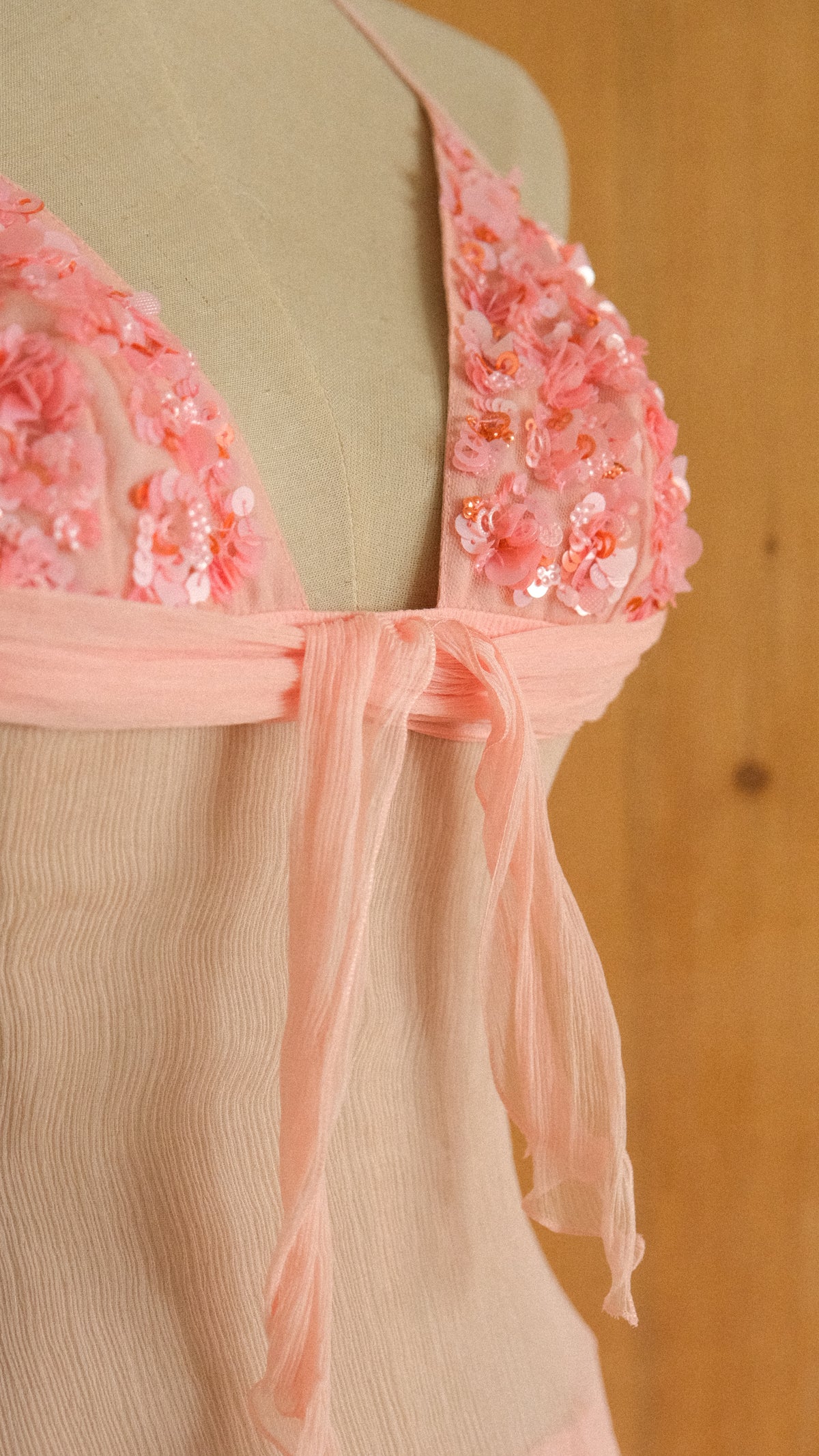 Vintage La Perla soft pink mermaid set (M)