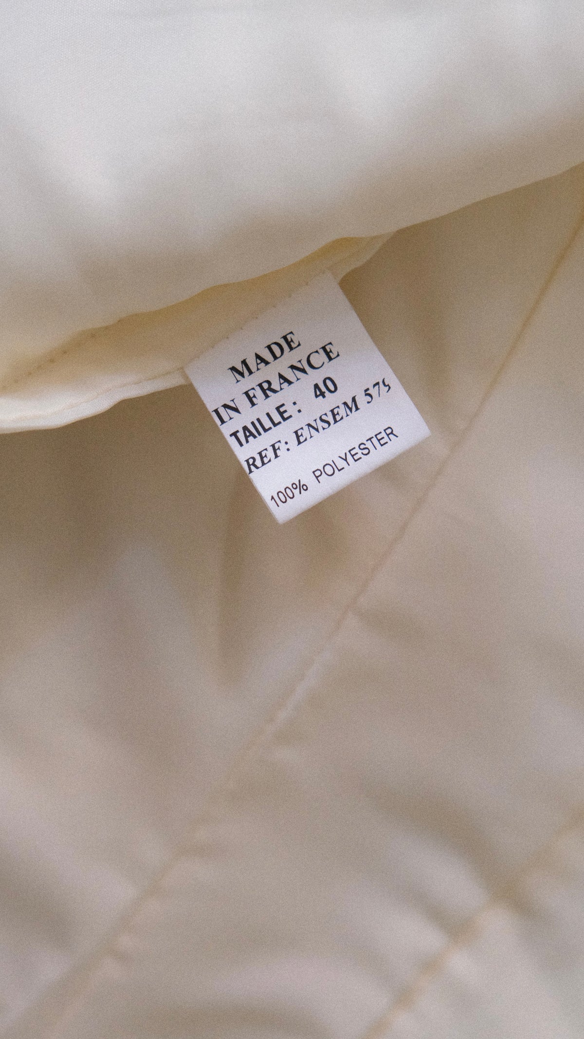 Vintage French bridal 2 piece set (S/M-M)