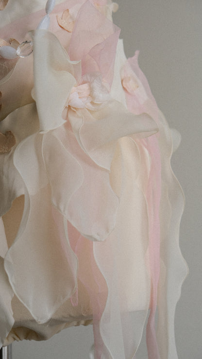 Garden Fae Bridal corset (S, C cup)