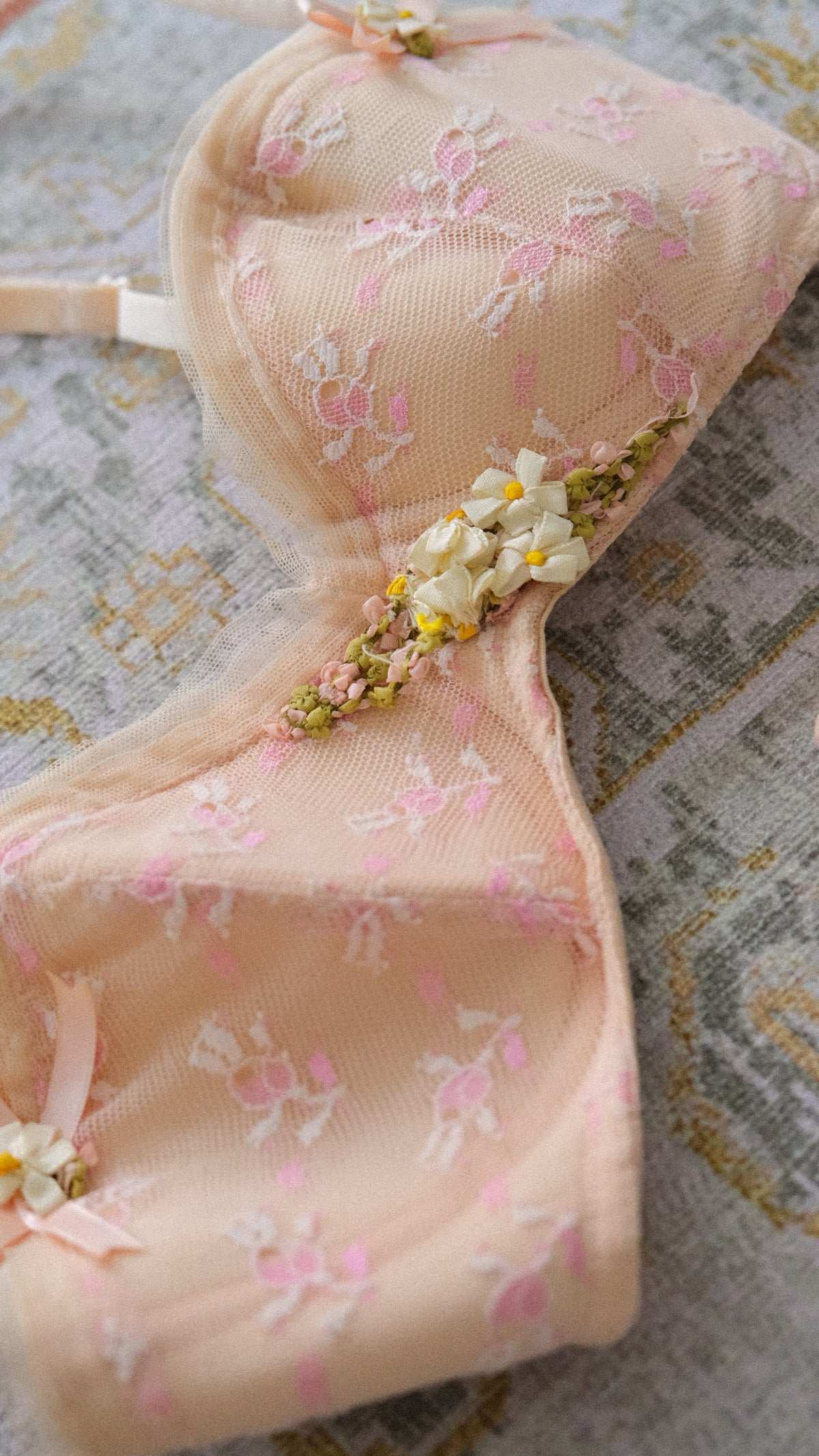 RARE Vintage Chantal Thomass x Victoria’s Secret lingerie 2 piece set (34C/75C)