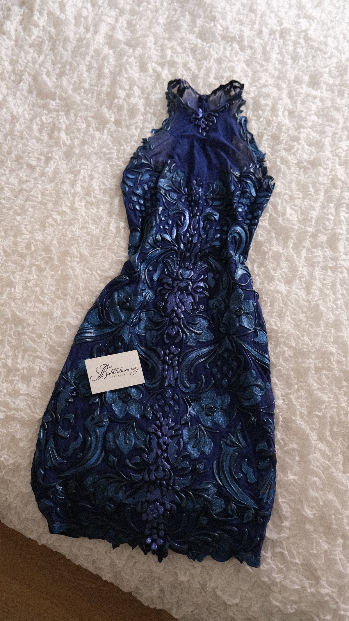 Deep blue Ema Savahl mini dress (S-M)