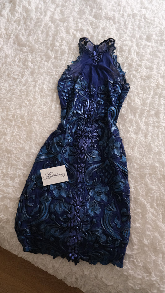 Deep blue Ema Savahl mini dress (S-M)