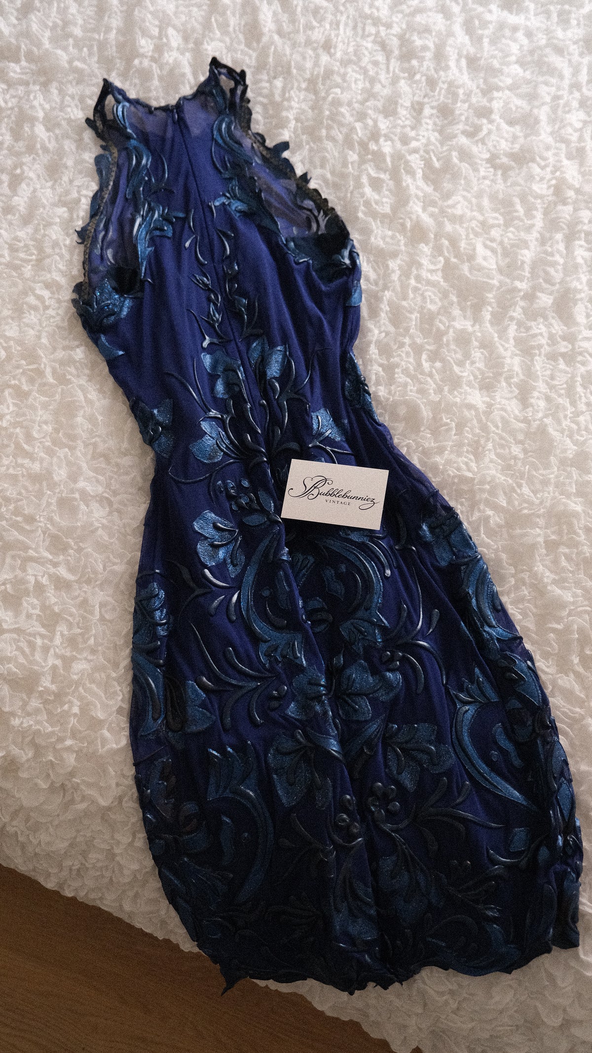 Deep blue Ema Savahl mini dress (S-M)