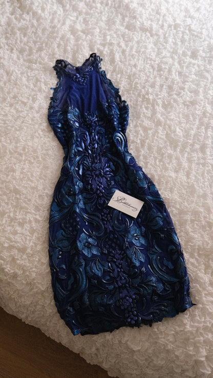 Deep blue Ema Savahl mini dress (S-M)