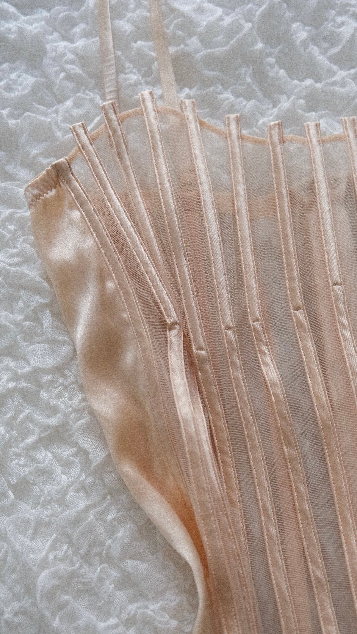 RARE Vintage La Perla Graphique nude babydoll (M)
