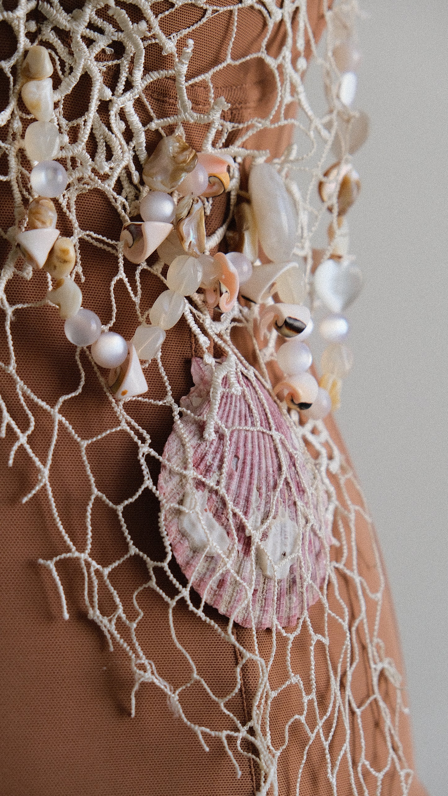 Nude reworked mermaid corset (36/80)