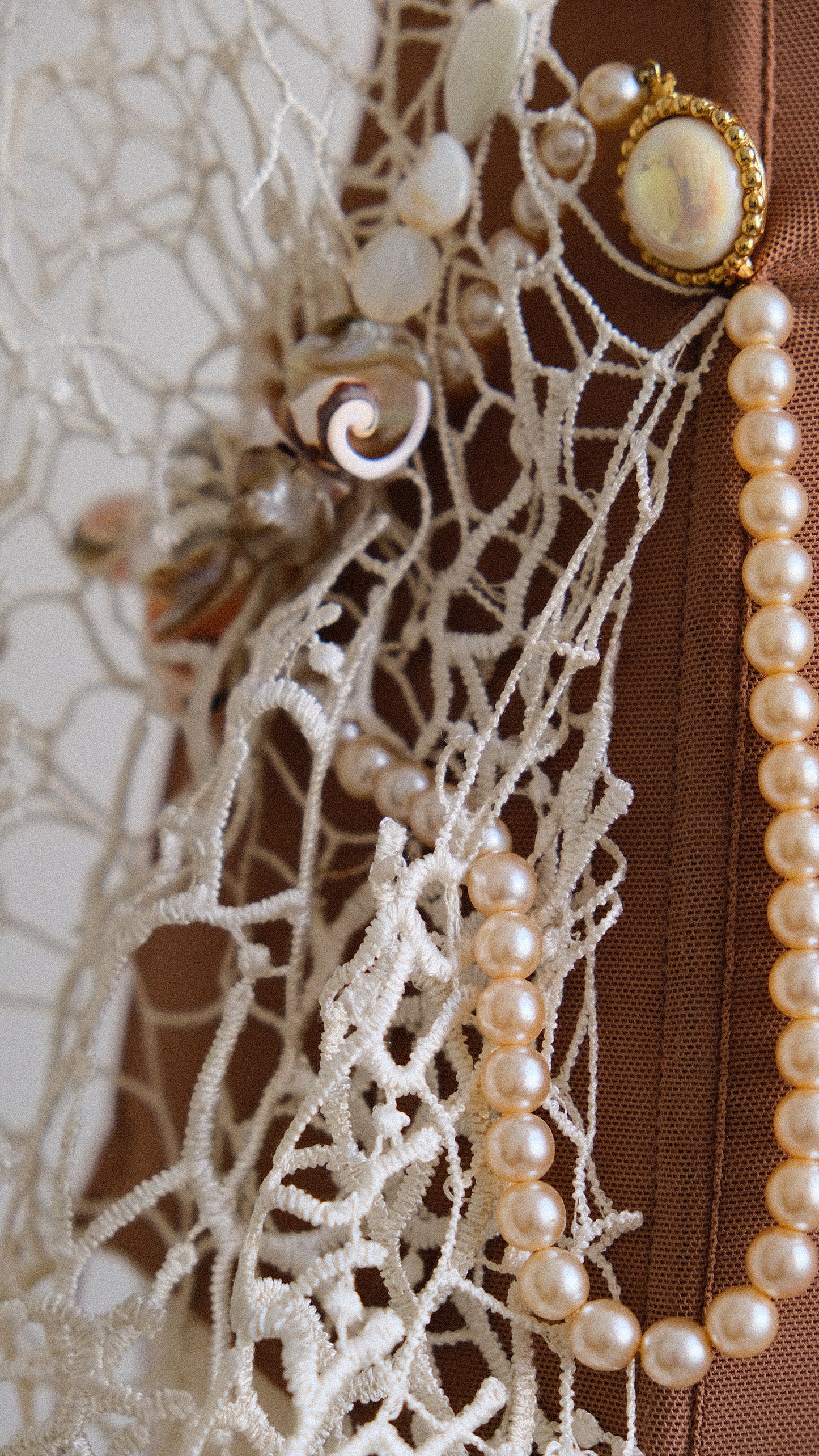 Nude reworked mermaid corset (36/80)