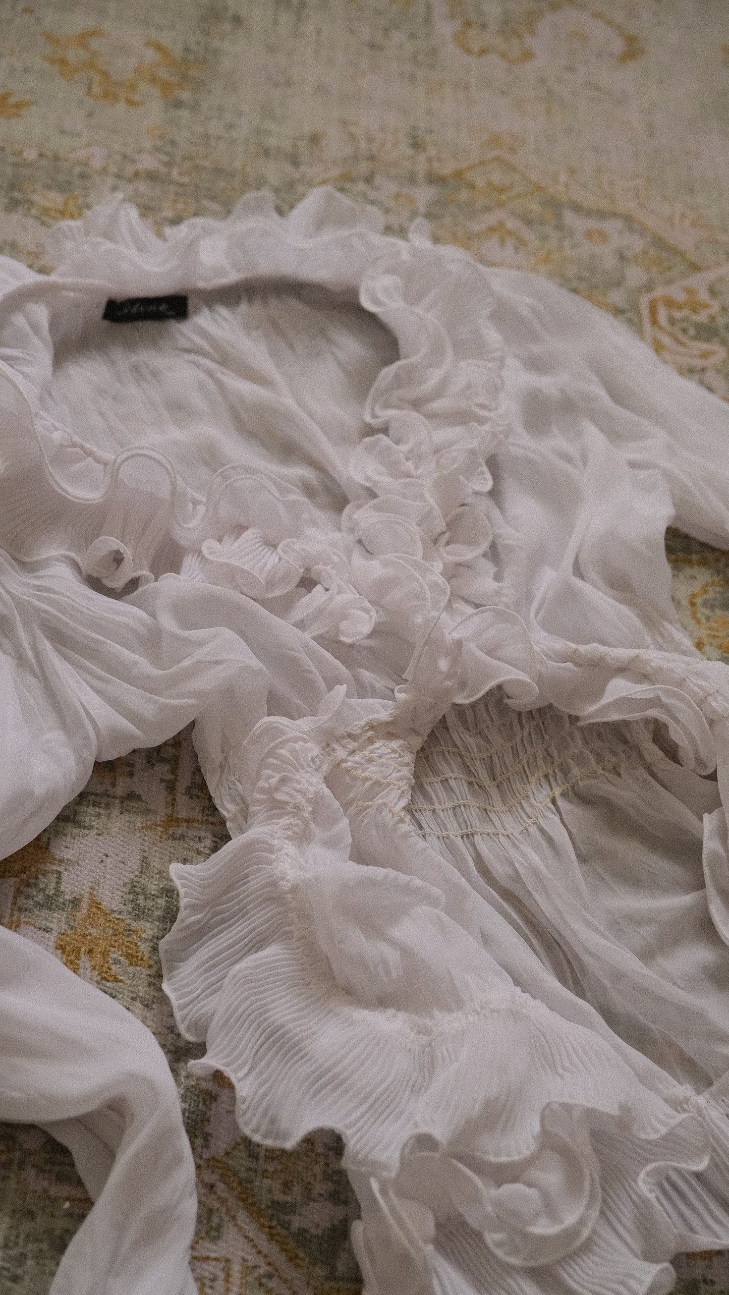 Fairycore Ruffle blouse (M)