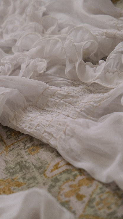 Fairycore Ruffle blouse (M)