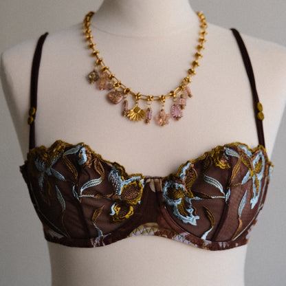 Cocoa Fleur bra (75C/34C)