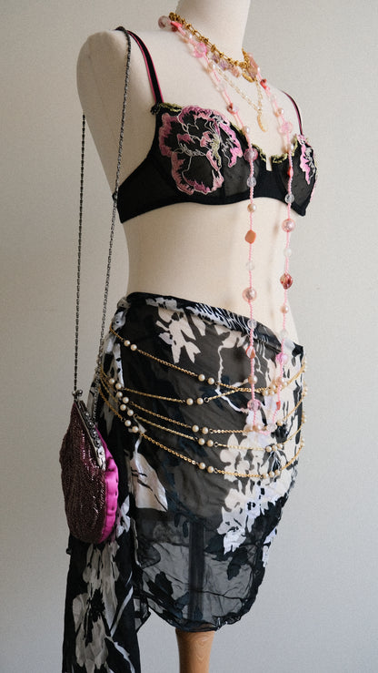 Nightshade Rose bra (70B/32B)