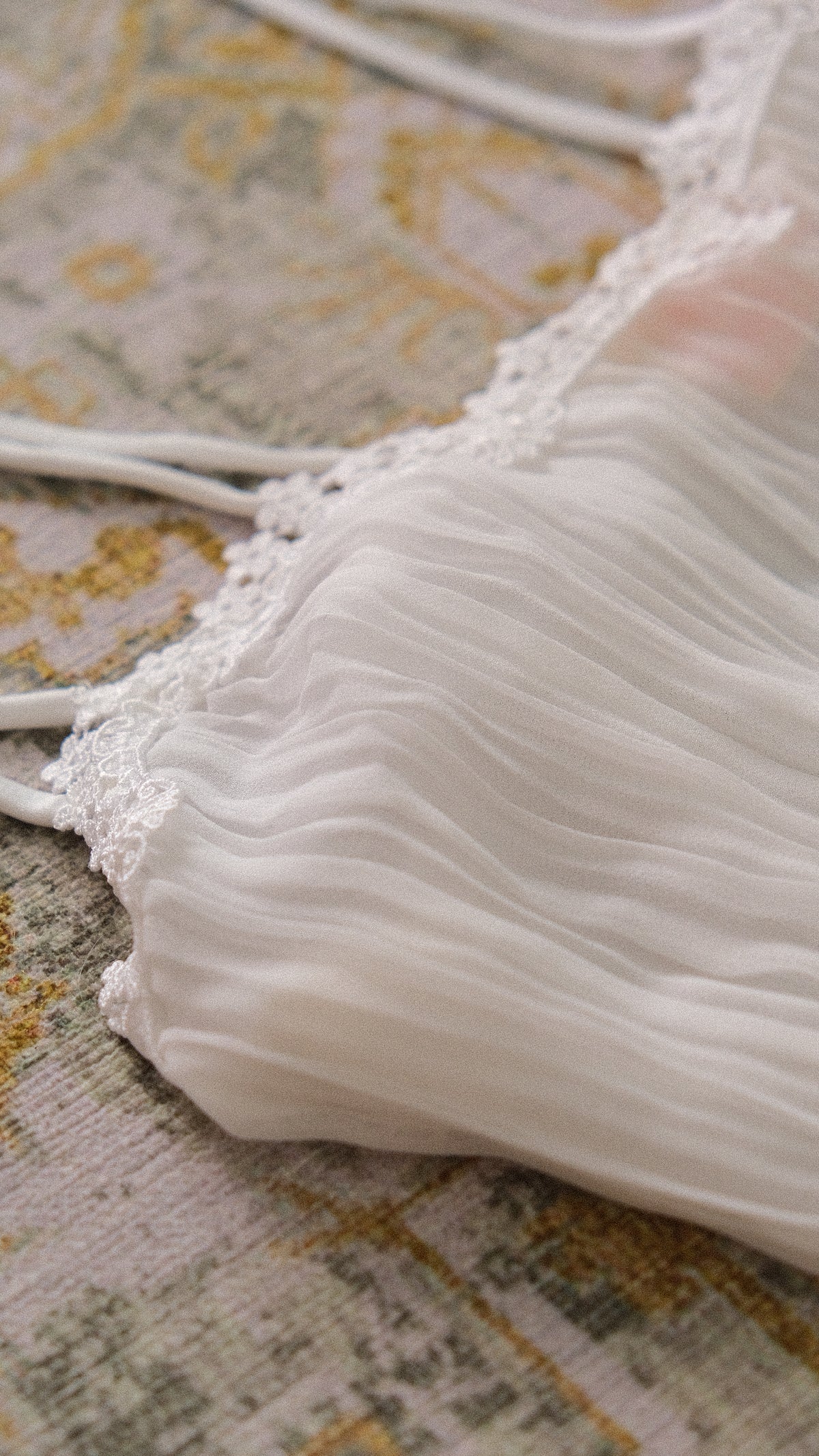 Vintage Flora Nikrooz sheer babydoll dress (S)