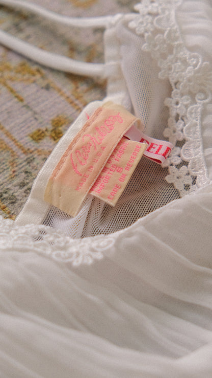Vintage Flora Nikrooz sheer babydoll dress (S)