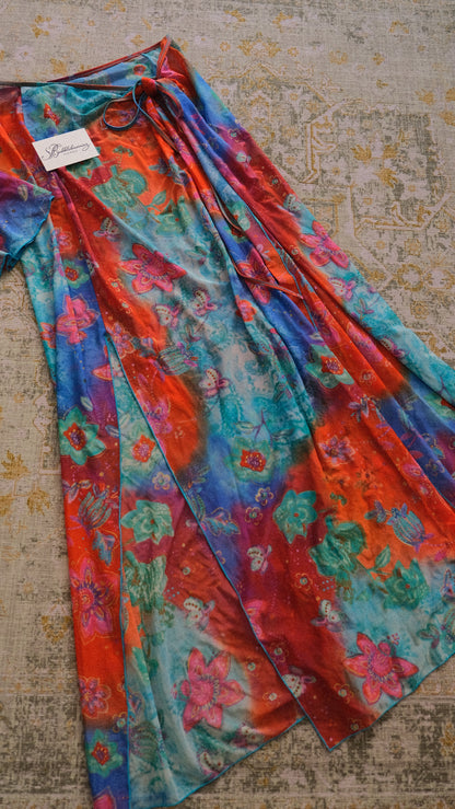 Vintage Italian 2 piece beachwear set (L)