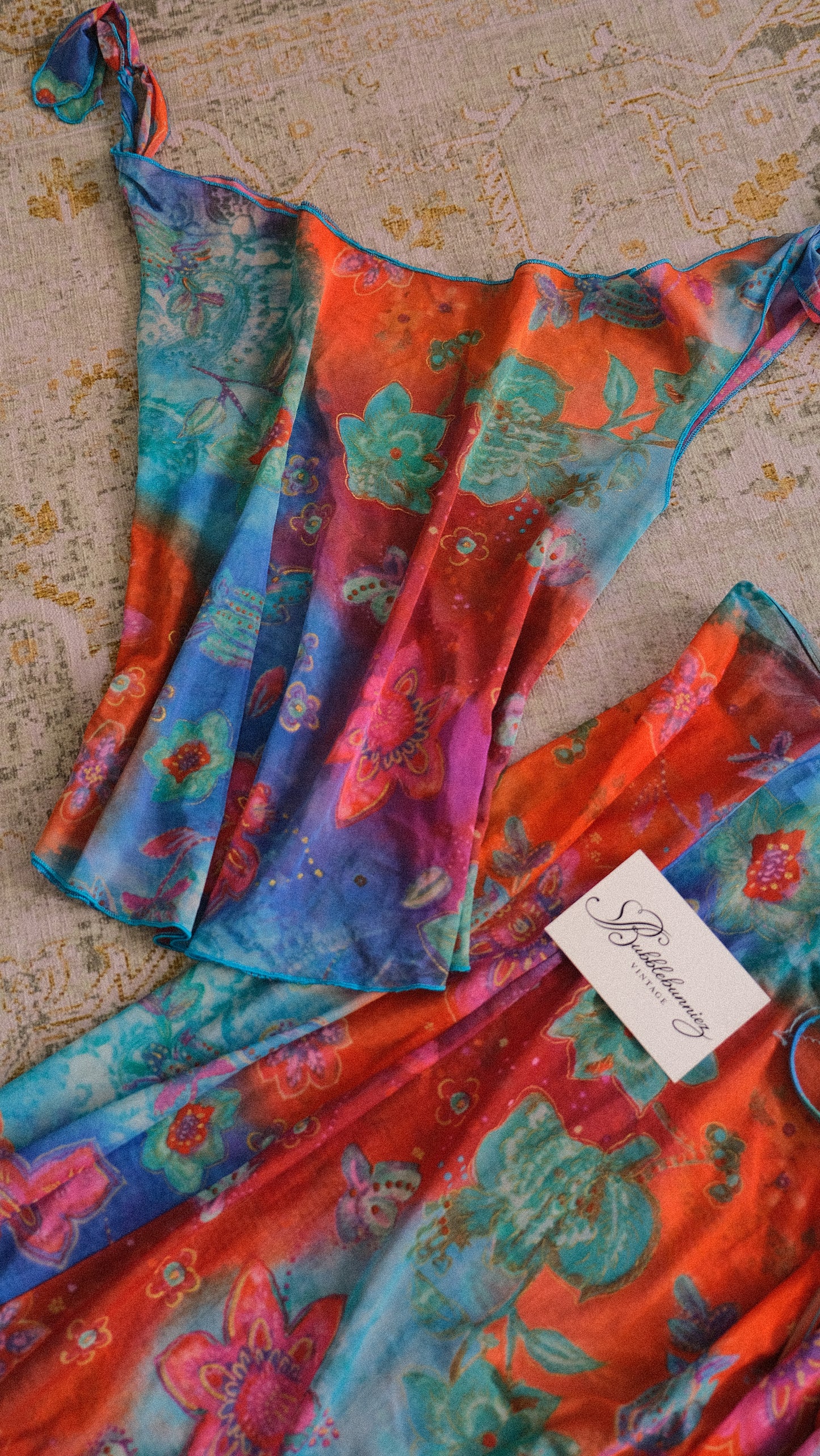 Vintage Italian 2 piece beachwear set (L)