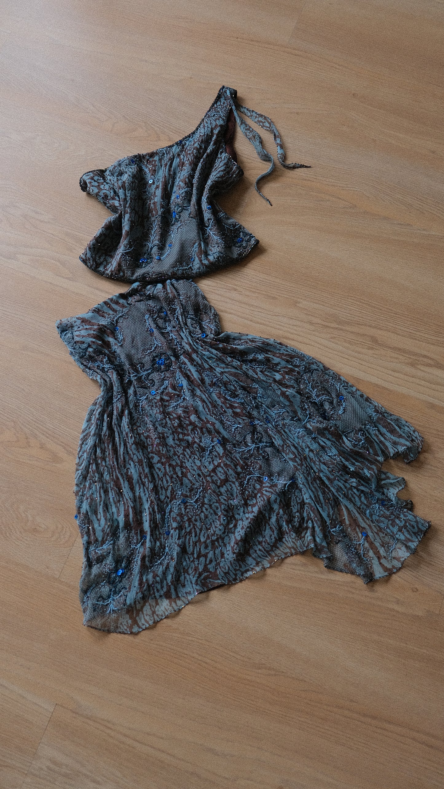 Vintage Spanish mermaid 2 piece (L)
