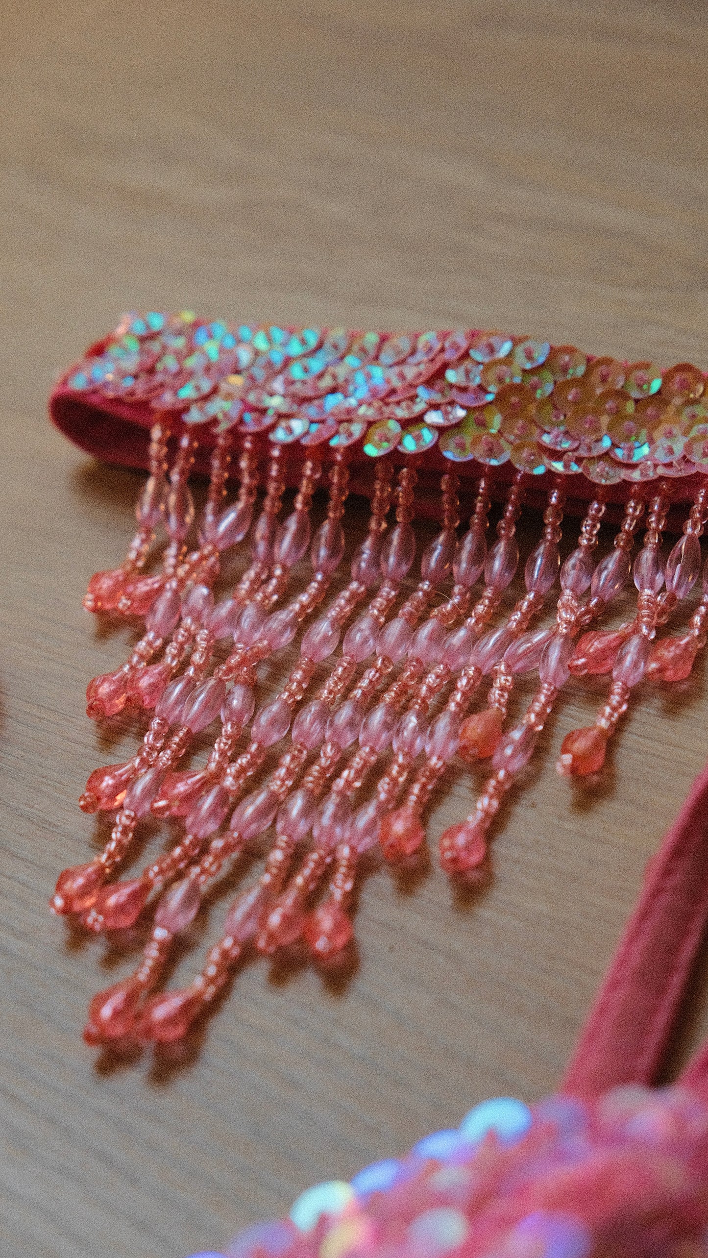 Hotpink one of one sequin 3 piece set (S-M)