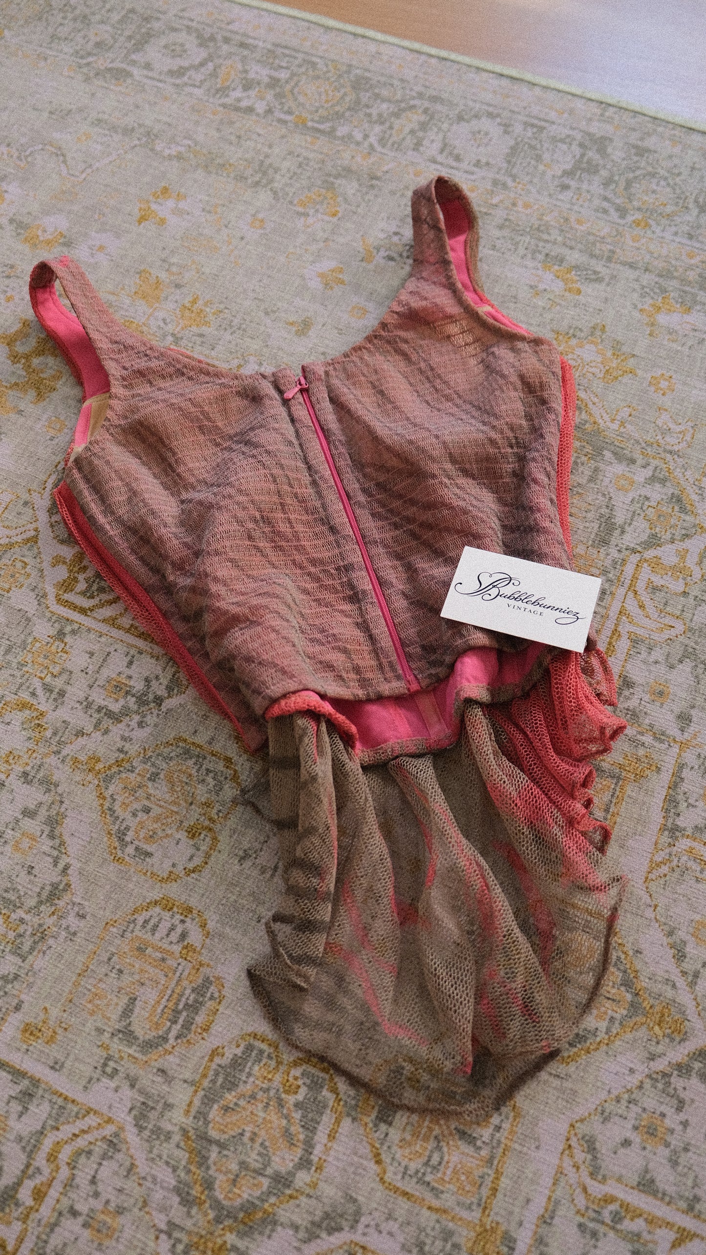 Vintage La Perla asymmetrical bustier (M)