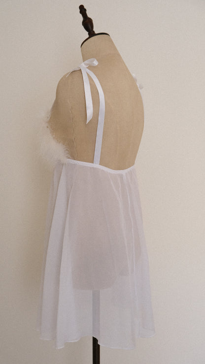 Angelic French mesh babydoll (S)