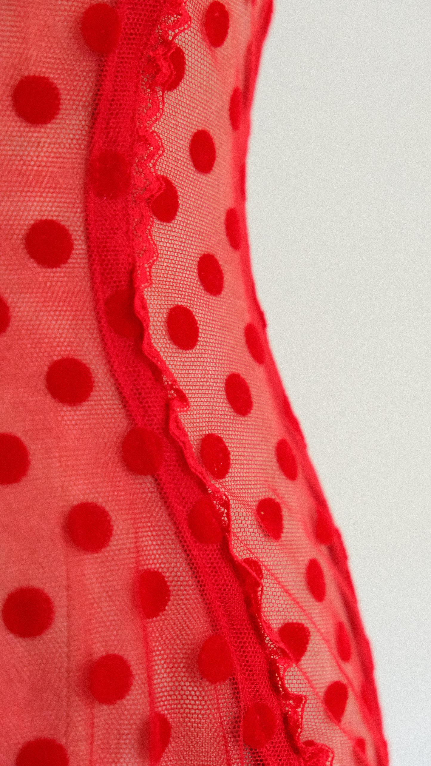 L'Agent Provocateur polka dot corset (34C/75C)