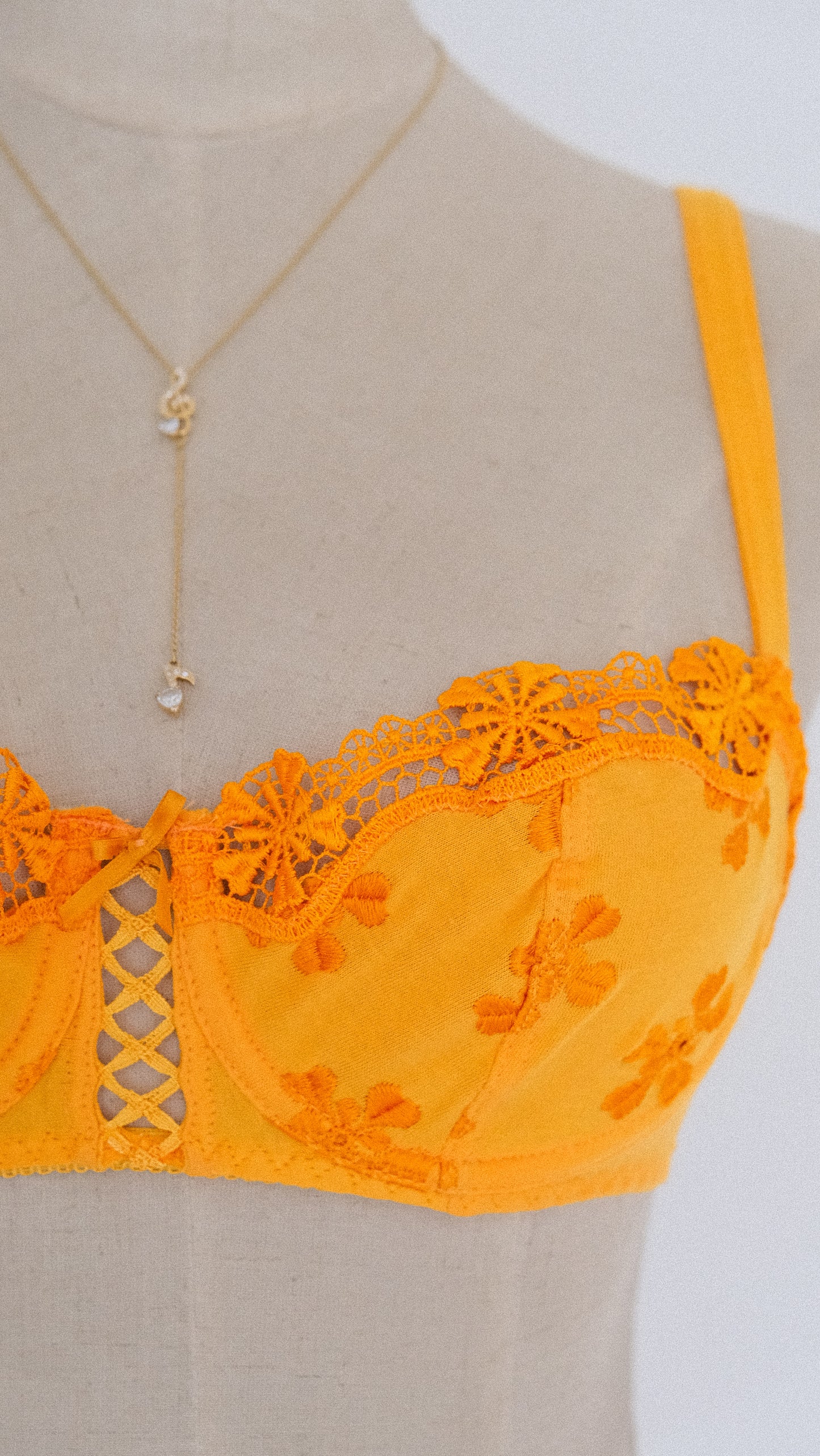 Vintage Citrus bra (32B/70B)