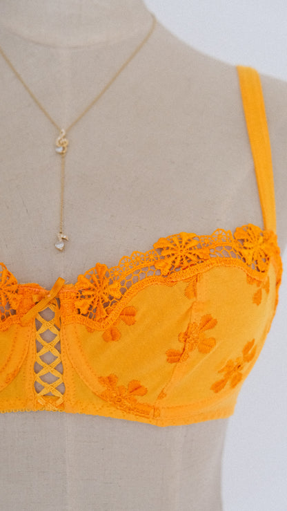 Vintage Citrus bra (32B/70B)