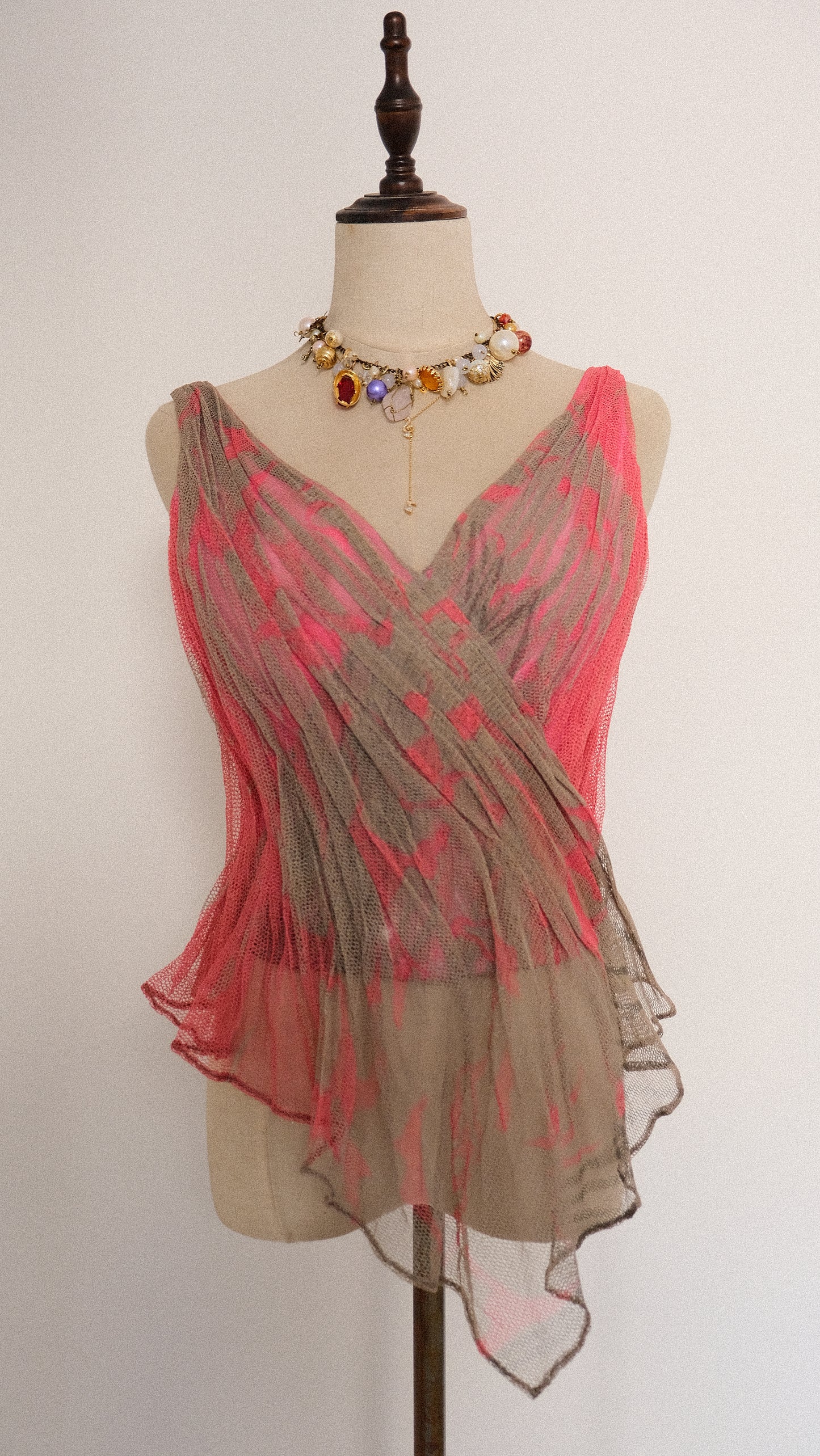 La Perla Rustic Ruffle bustier (M)