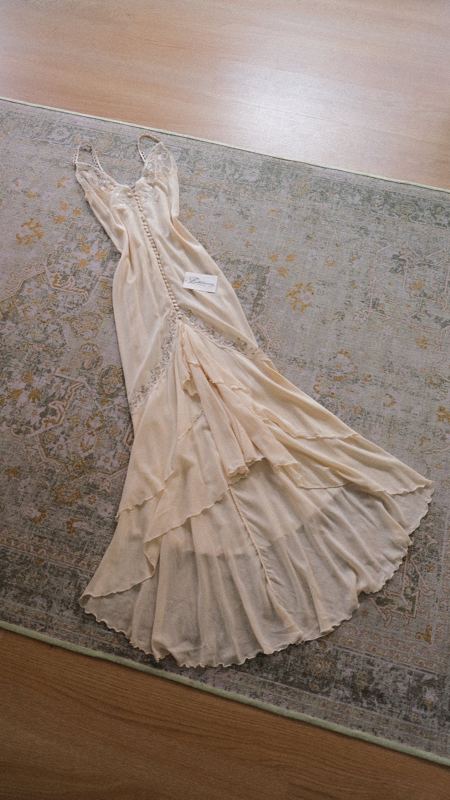 RARE Vintage La Perla late 90s/early 2000s sheer mermaid lingerie dress (XS-S)
