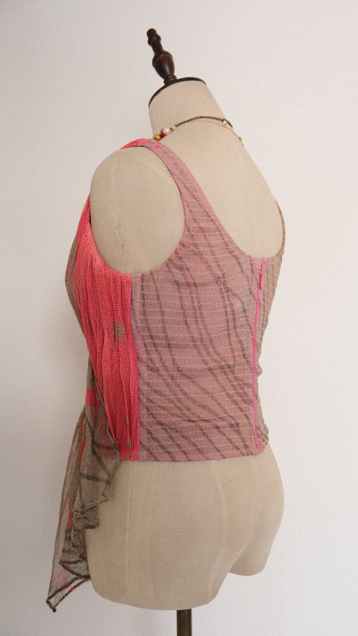 La Perla Rustic Ruffle bustier (M)