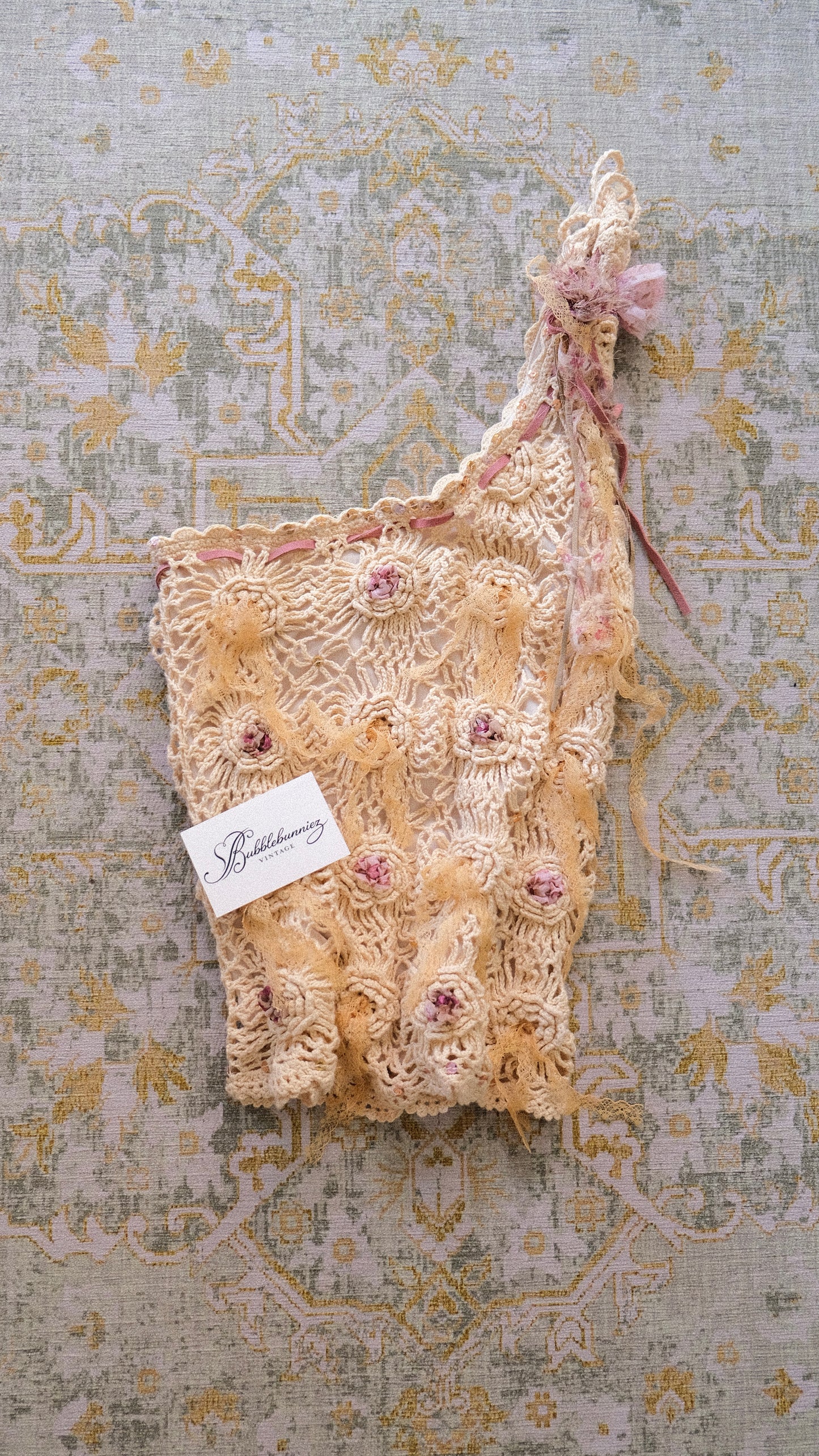French knit mermaid top (S/M)