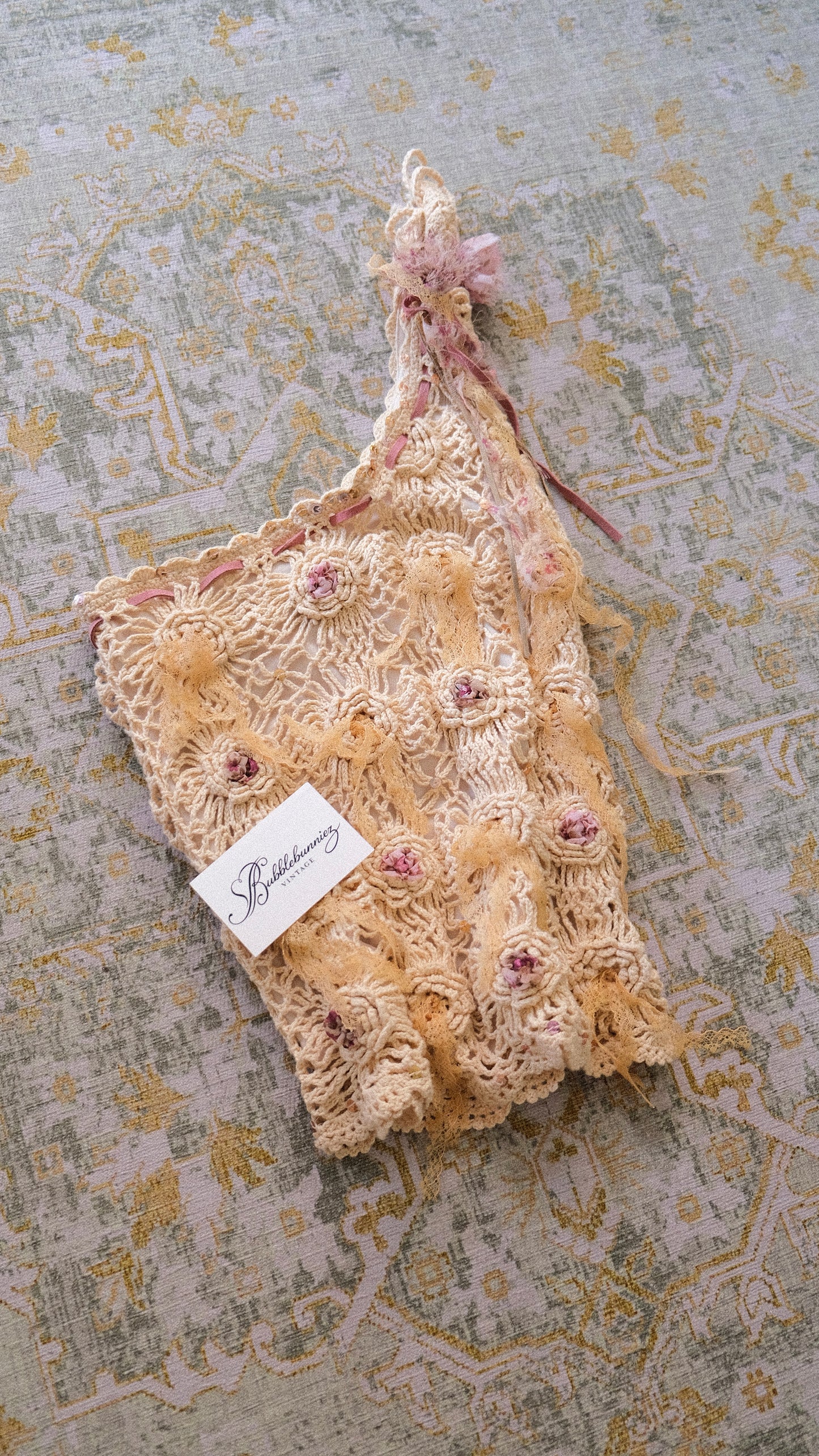 French knit mermaid top (S/M)