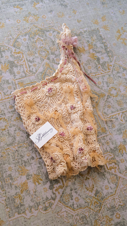 French knit mermaid top (S/M)