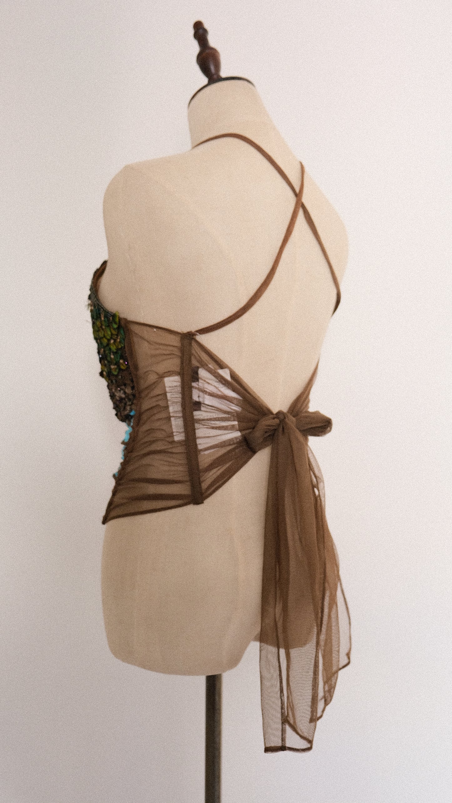 La Perla Feather bustier (M-L)