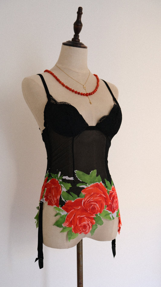 Marvel by La Perla romance rose set (75/34)